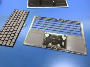 obudowa i klawiatura gotowa do zamontowania